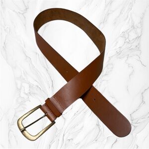 BDG Brown buffalo Leather Belt medium